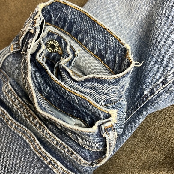 AGOLDE High Rise Straight Leg Jeans Size 25 - Picture 10 of 10